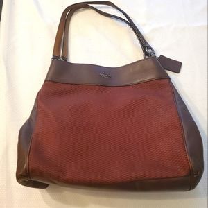 Burgundy Coach Bag
